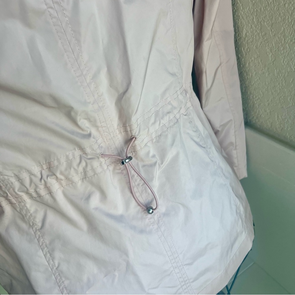 Cole Haan Snap Front Zip Hooded Collar Jacket size S - Picture 7 of 10